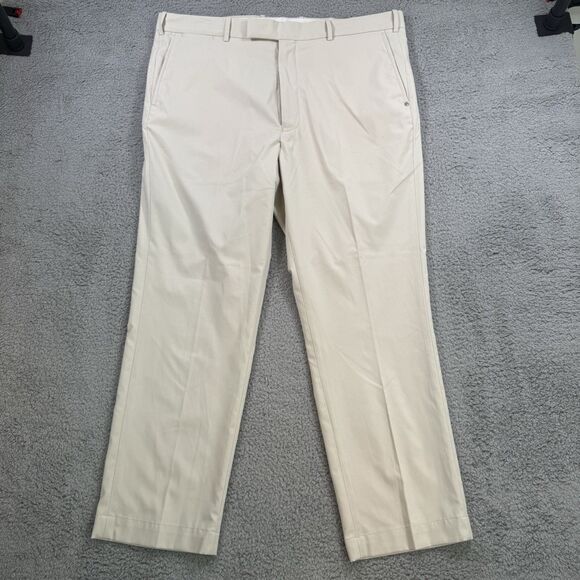 RLX Ralph Lauren Pants Mens 40x30 Beige Stretch Golf Performance Casual - Picture 1 of 12